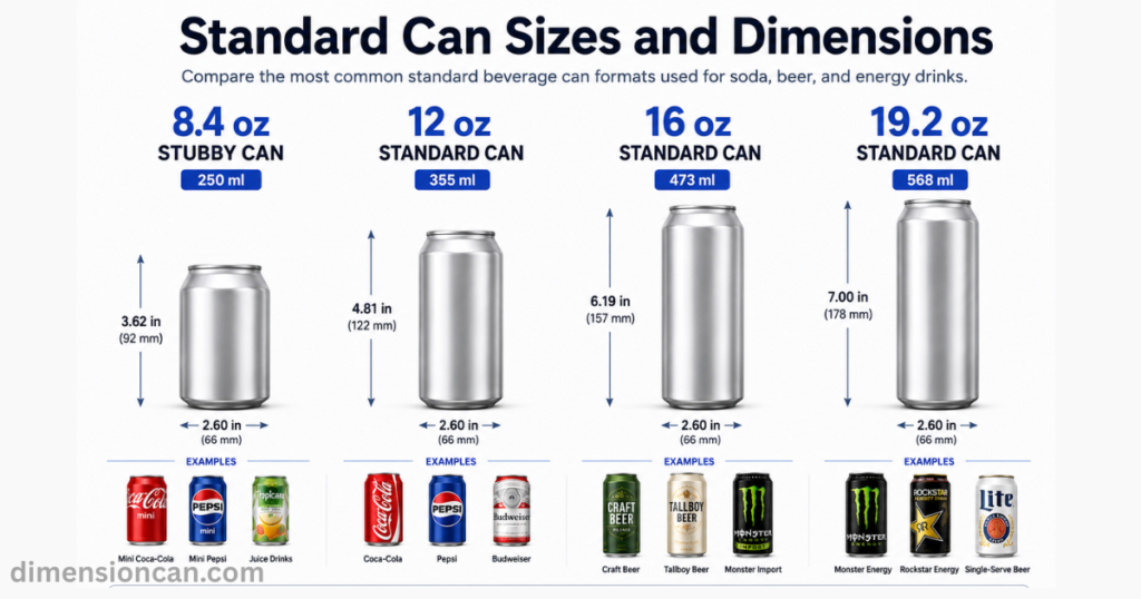 Standard-cans-dimensions