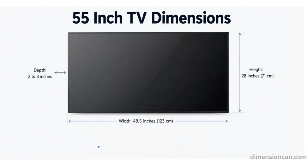 55-inch-tv-dimensions