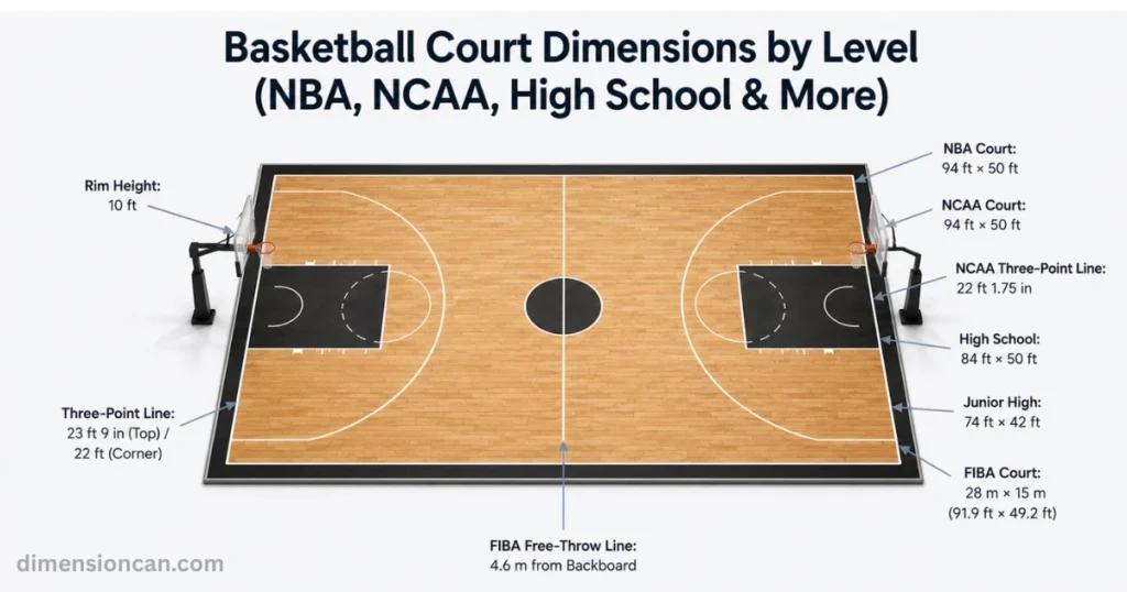 basketball-court-dimensions-by-level
