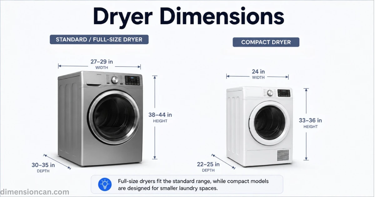 dryer-dimensions
