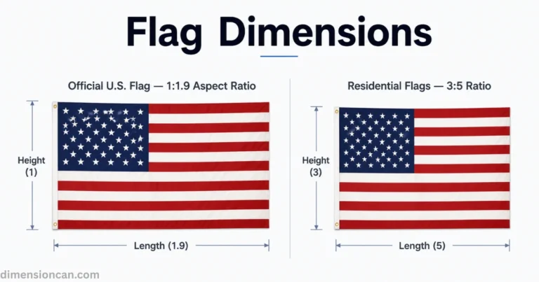 flag-dimensions