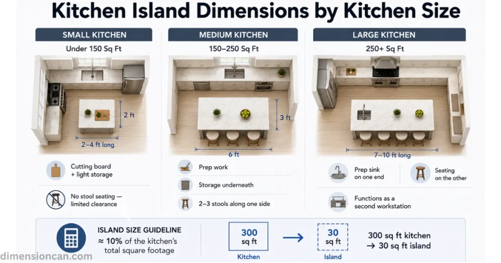 kitchen-island-dimensions-by-kitchen-size