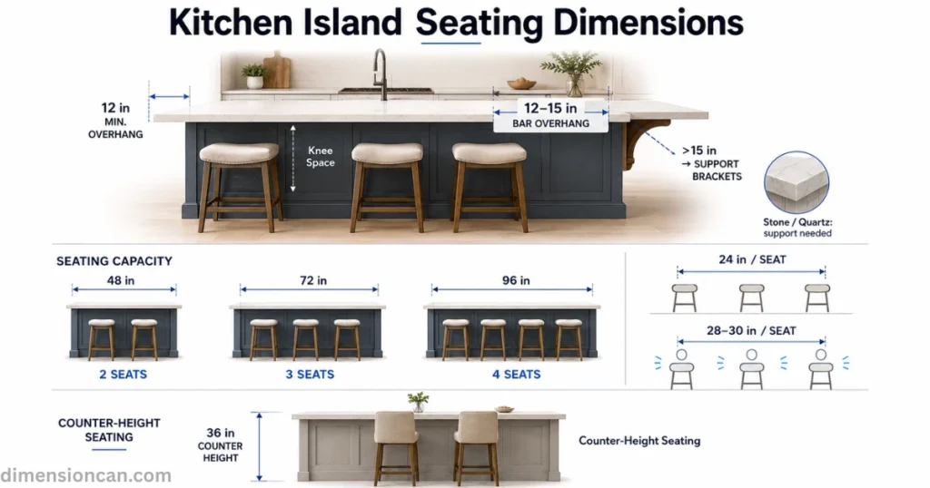 kitchen-island-seating-dimensions
