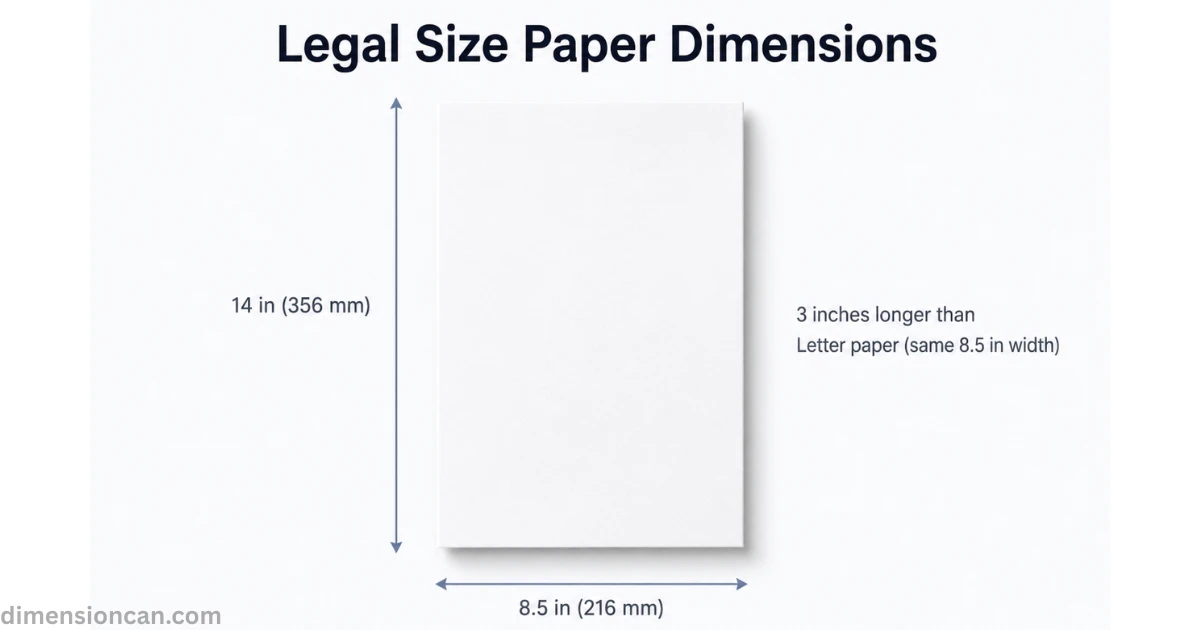 legal-size-paper-dimensions