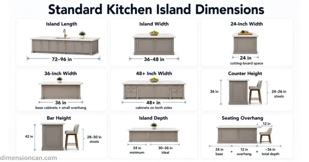 standard-kitchen-island-dimensions