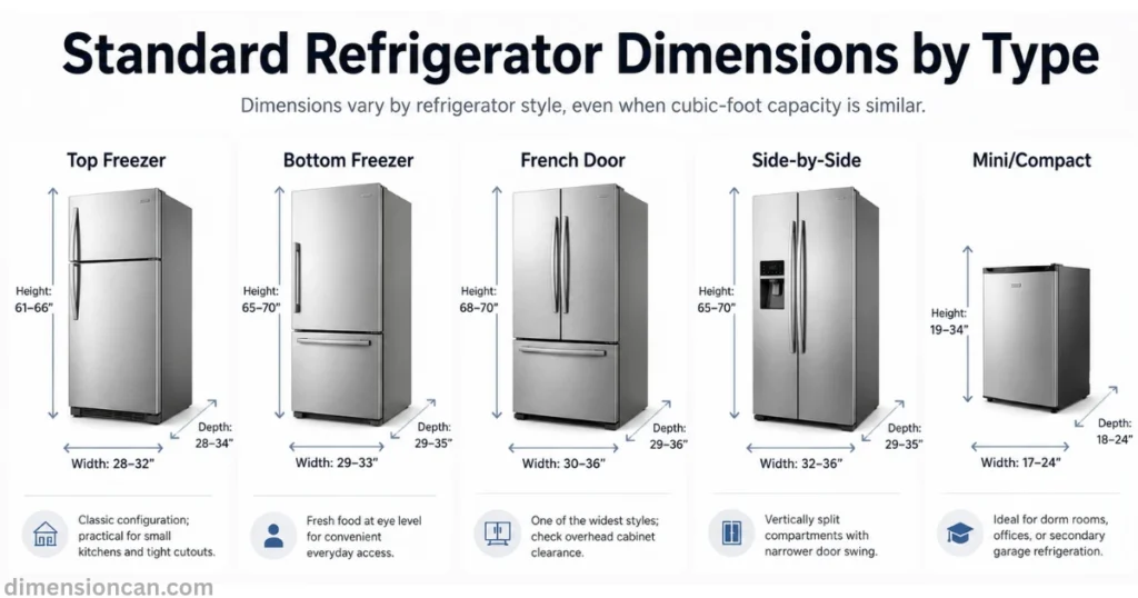standard-refrigerator-dimensions