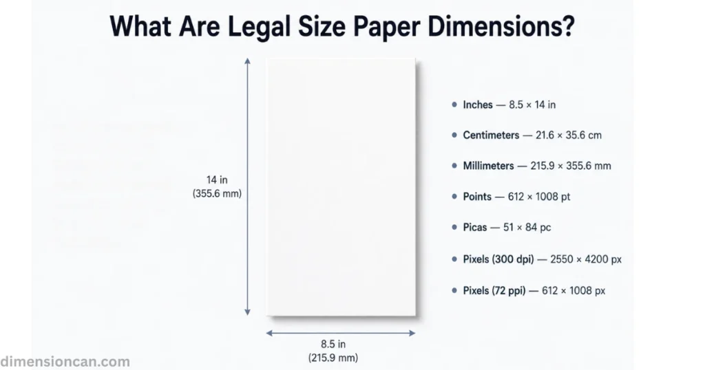 what-are-legal-size-paper-dimensions