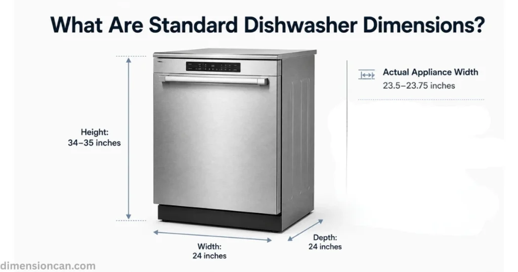 what-are-standard-dishwasher-dimensions